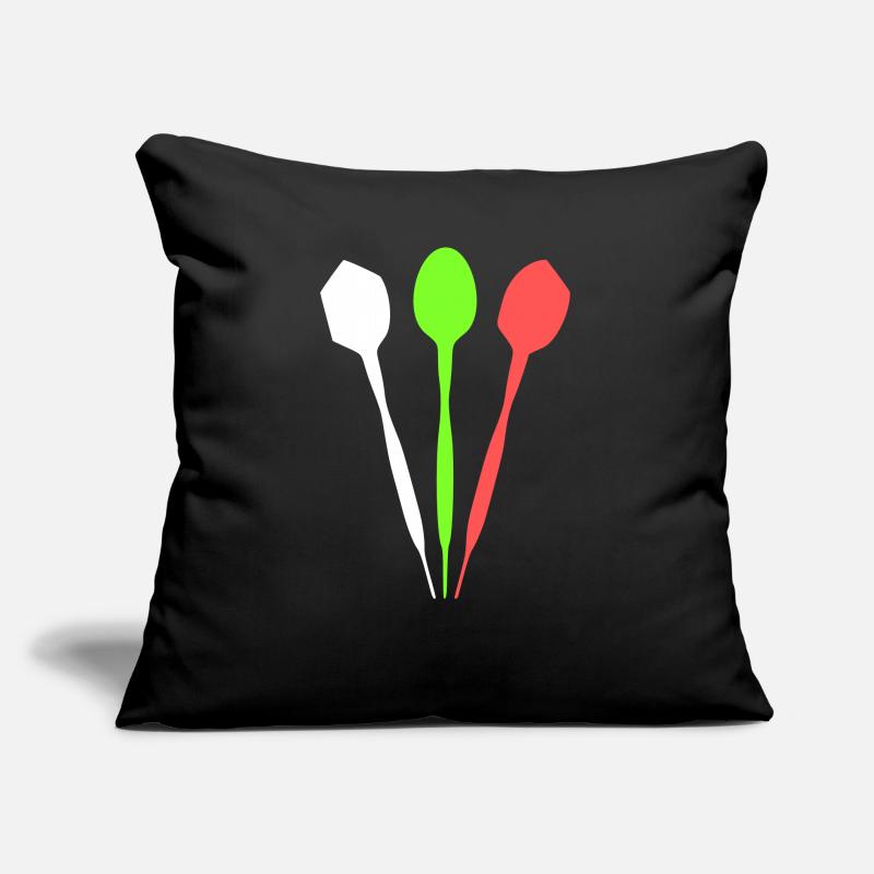 Fléchettes Fléchettes Fléchettes Fléchettes Joueurs de fléchettes Sport Coussin et housse de 45 x 45 cm