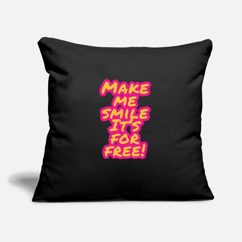 Make me laugh Sofa pillow with filling 45cm x 45cm