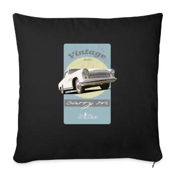 T Shirt Wartburg 2023 60 - Sofakissen mit Füllung 45 x 45 cm - Schwarz - Vorne
