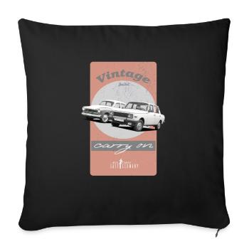 T Shirt Wartburg 2023 54 - Sofakissen mit Füllung 45 x 45 cm - Schwarz - Vorne