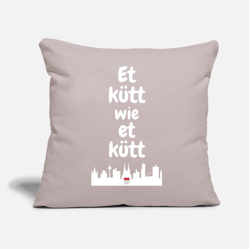 Carnival Cologne Cologne Basic Law Lustig Alaaf Sofa pillow with filling 45cm x 45cm