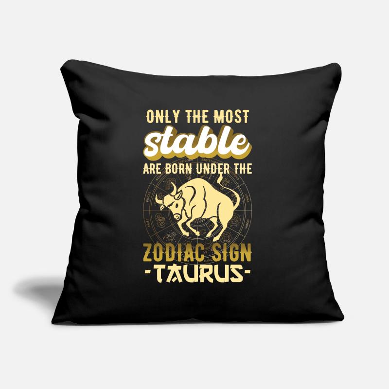 Sternzeichen Taurus Astrologie Geschenk Sofakissen mit Füllung 45 x 45 cm
