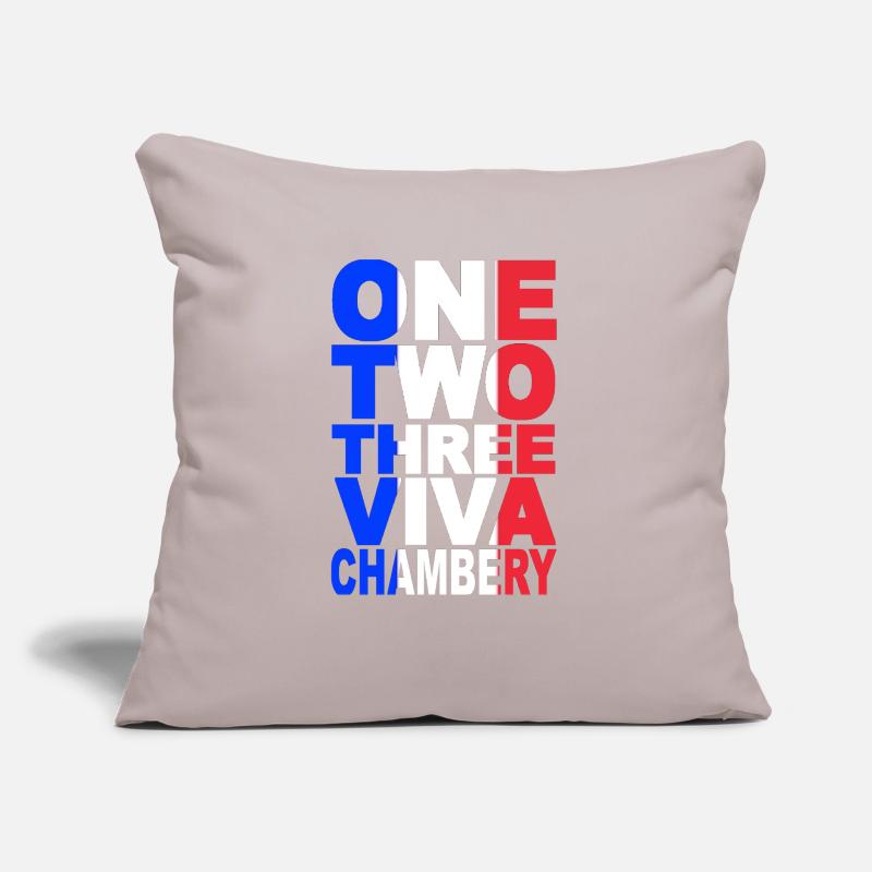 ONE TWO THREE CHAMBERY Coussin et housse de 45 x 45 cm
