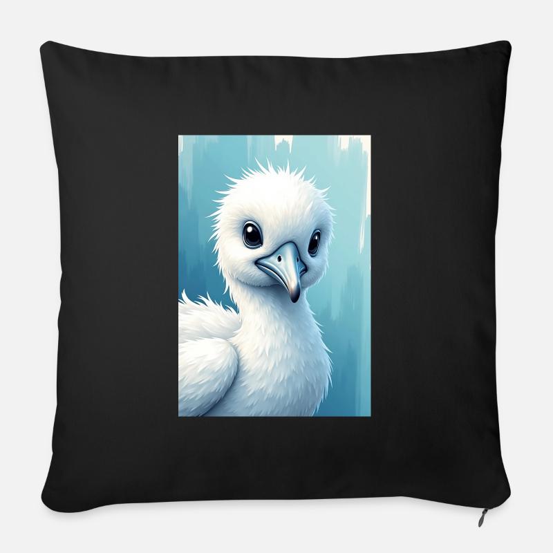 Albatros - Sofakissen mit Füllung 45 x 45 cm - Schwarz