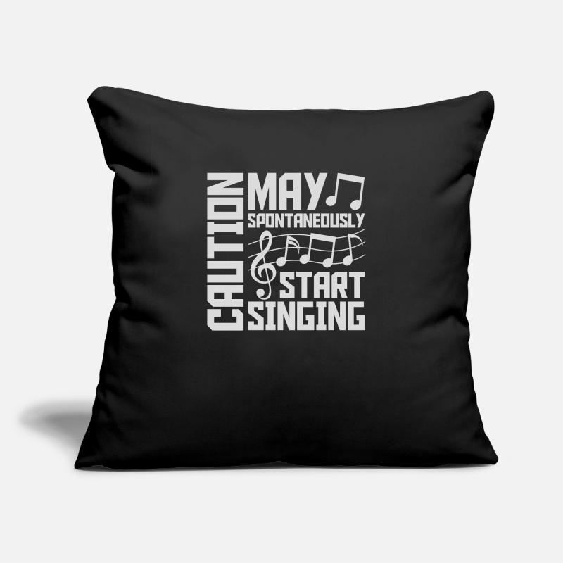 may spontaneously start singing Sofa pillow with filling 45cm x 45cm