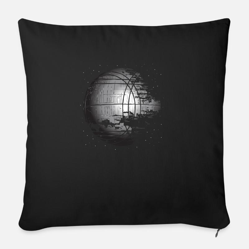 Ball des Todes - Sofakissen mit Füllung 45 x 45 cm - Schwarz