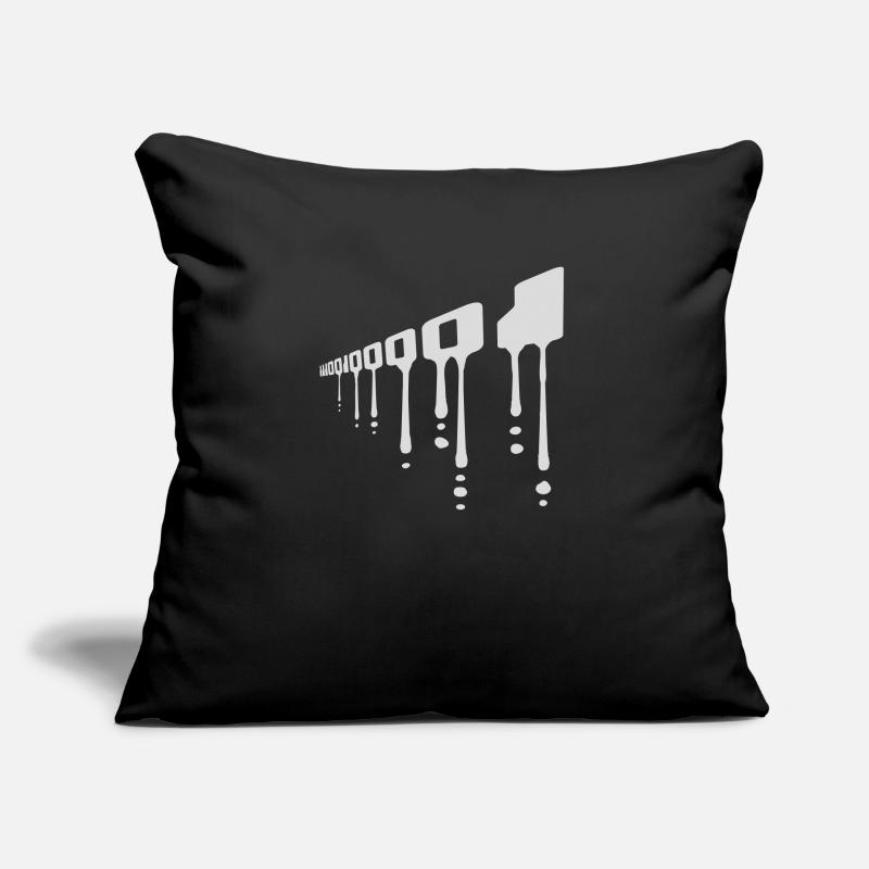 Langage de programme de code binaire Coussin et housse de 45 x 45 cm