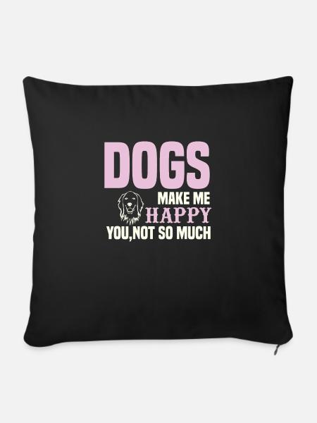 PawPrint Couture - Sofakissen mit Füllung 45 x 45 cm - Schwarz