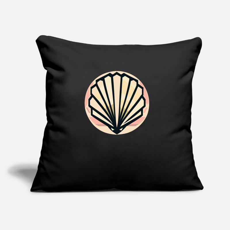 Shell Sofa pillow with filling 45cm x 45cm