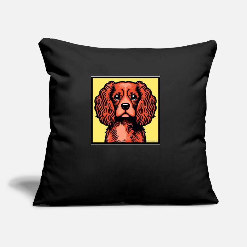 Ruby Cav Sofakissen mit Füllung 45 x 45 cm