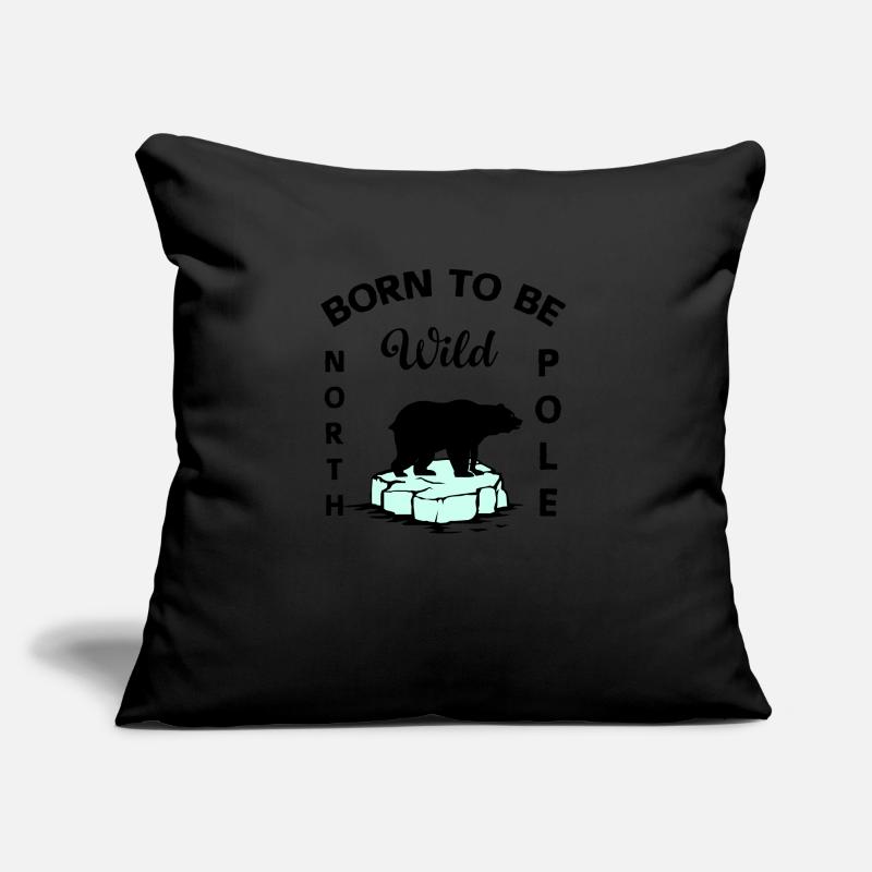 Polar Bear Wilderness Antarctica Sofa pillow with filling 45cm x 45cm