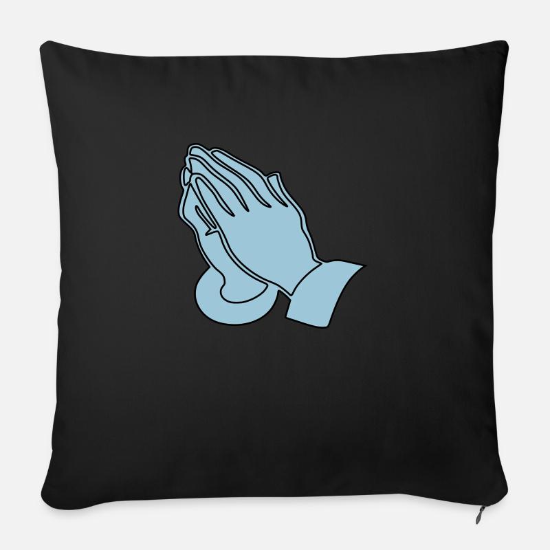 Christentum Collection - Sofakissen mit Füllung 45 x 45 cm - Schwarz