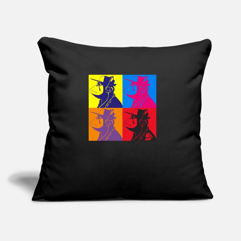 Affe Warhol von Custom Sofakissen mit Füllung 45 x 45 cm