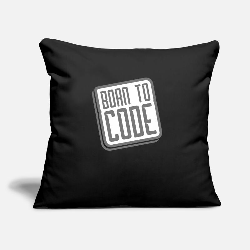 né à code Coussin et housse de 45 x 45 cm
