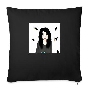 Mia Magic - Sofakissen mit Füllung 45 x 45 cm - Schwarz - Vorne