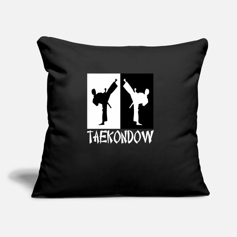Karaté Tkd Coussin et housse de 45 x 45 cm