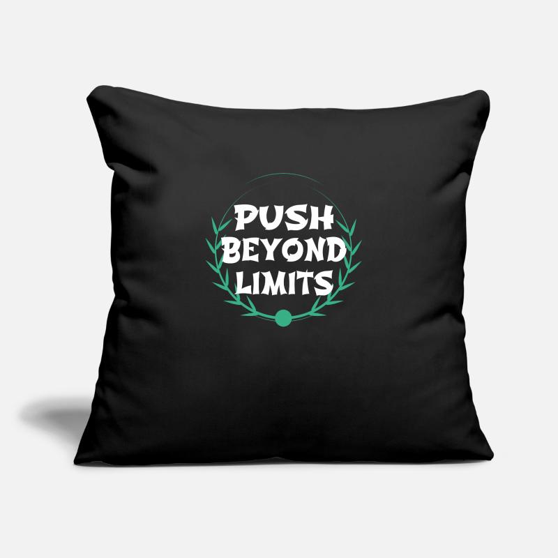statement techniques Sofa pillow with filling 45cm x 45cm