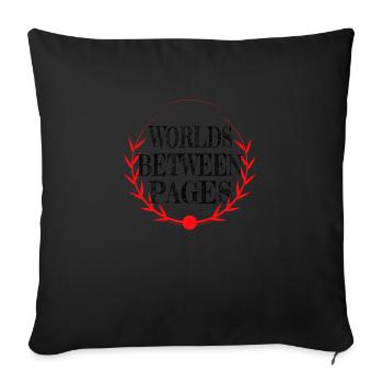habitudes de lecture recommandations de livres blague - Coussin et housse de 45 x 45 cm - noir - Devant