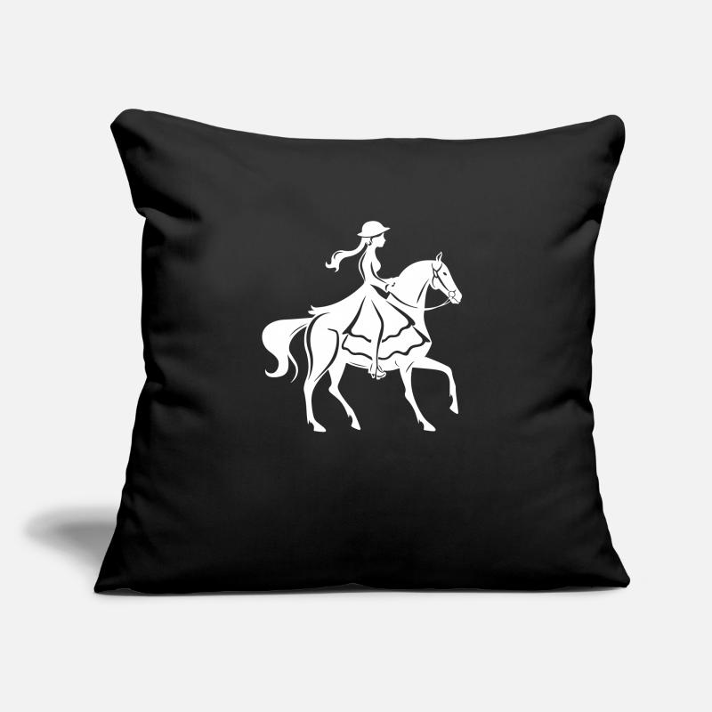 Cavalier Coussin et housse de 45 x 45 cm