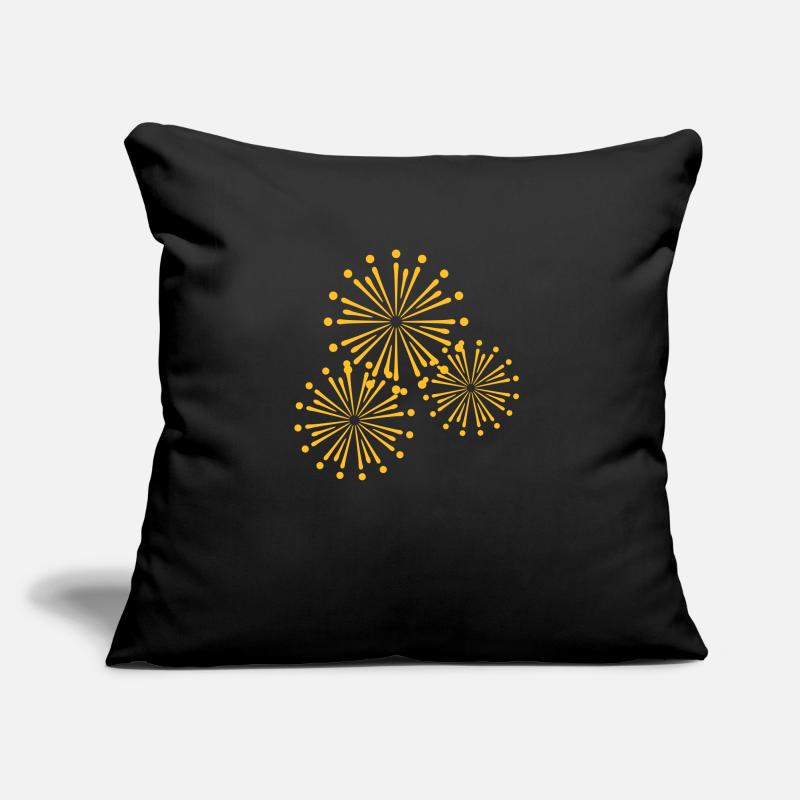 Firework Design Sofa pillow with filling 45cm x 45cm