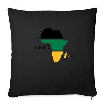 anc - Sofakissen mit Füllung 45 x 45 cm - Schwarz - Vorne