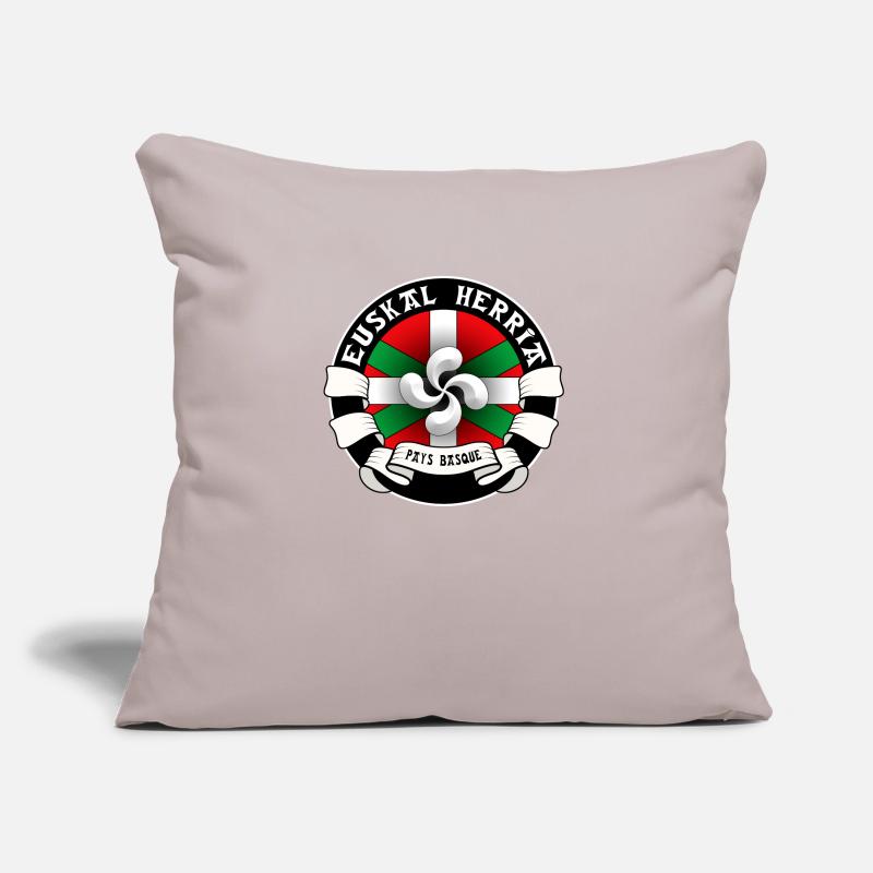 Pays Basque - Euskal Herria Coussin et housse de 45 x 45 cm