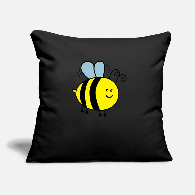 biene_002 Coussin et housse de 45 x 45 cm