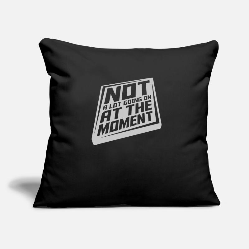 Not much going on Sofa pillow with filling 45cm x 45cm