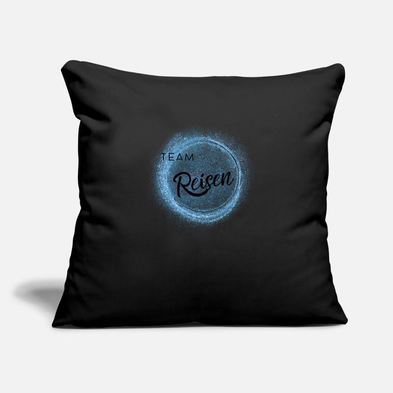Team Reisen - Positives Denken - Affirmationen Sofakissen mit Füllung 45 x 45 cm