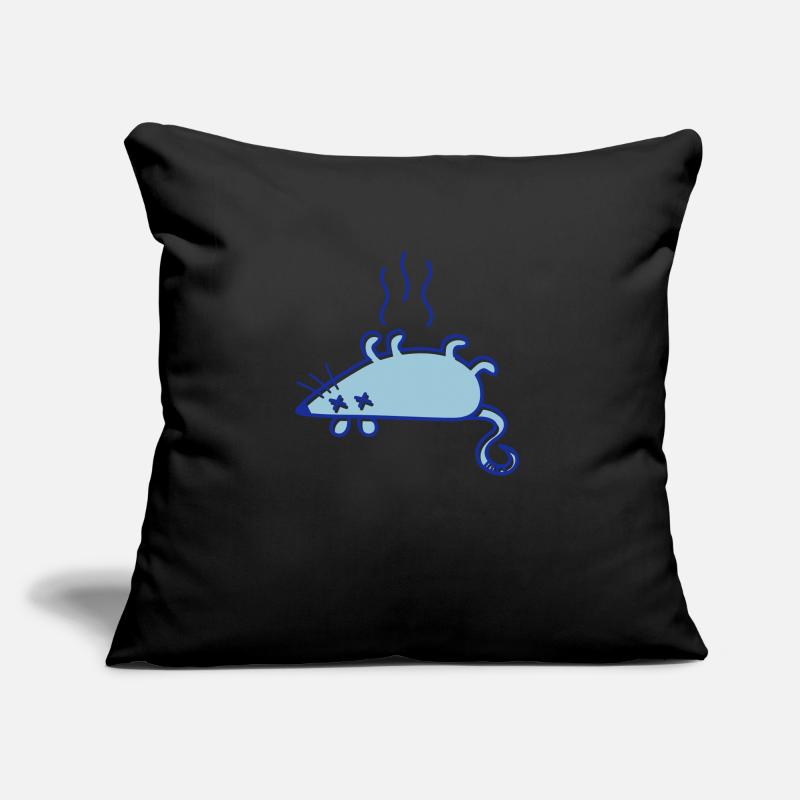 A dead mouse Sofa pillow with filling 45cm x 45cm
