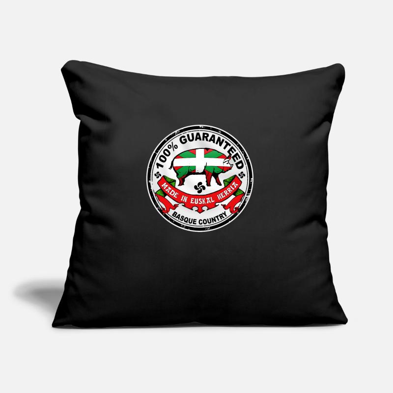 cochon du pays basque - Basque pig Coussin et housse de 45 x 45 cm
