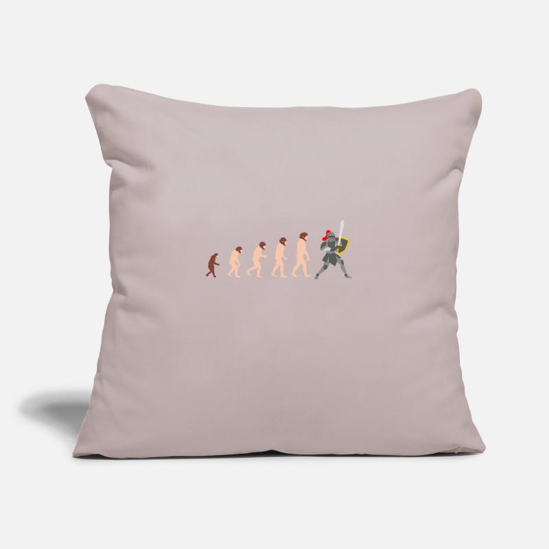 Ritter Human Evolution Funny Design Gift Idea Sofa pillow with filling 45cm x 45cm