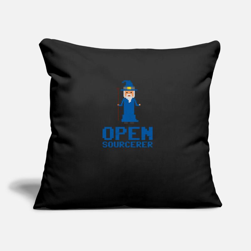 Developer Open Sourcerer Funny gift idea Sofa pillow with filling 45cm x 45cm