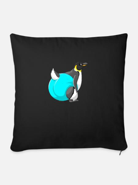 Kaiser Tacho Cyan - Sofakissen mit Füllung 45 x 45 cm - Schwarz