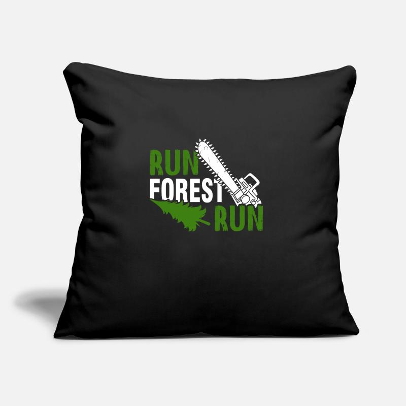 Forester de tronçonneuse de type bûcheron Coussin et housse de 45 x 45 cm