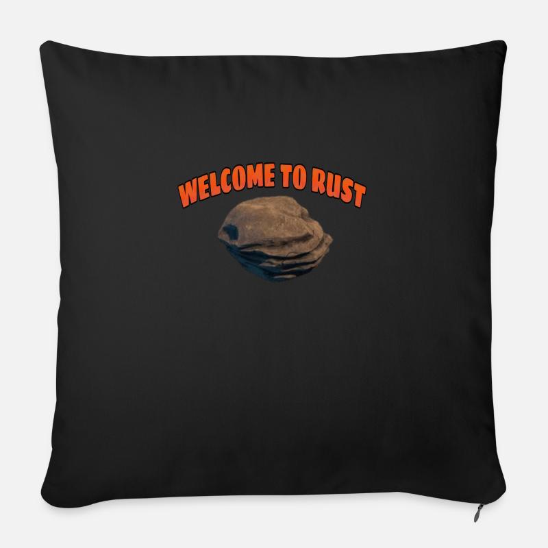 Rollier - Sofakissen mit Füllung 45 x 45 cm - Schwarz