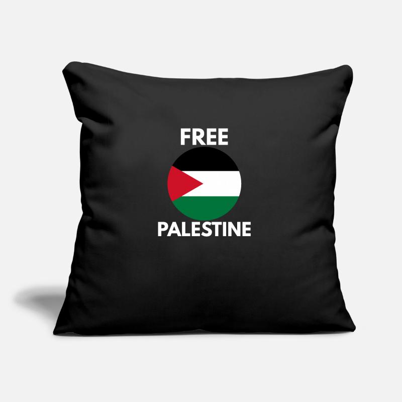 Libérer la Palestine Coussin et housse de 45 x 45 cm