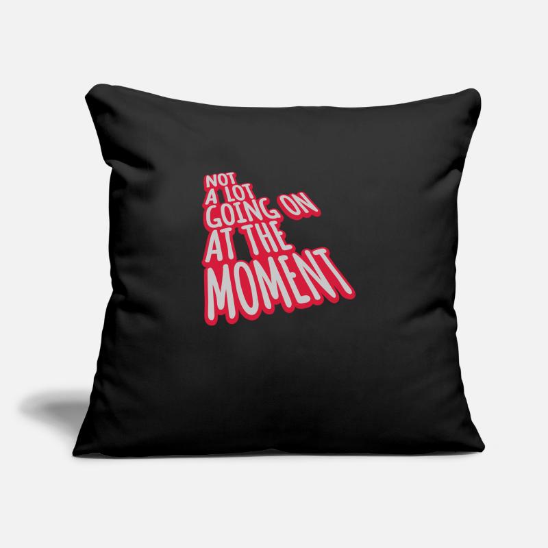 Not much going on Sofa pillow with filling 45cm x 45cm