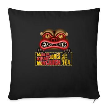 Wagon Toni Lirio/Jordi 3D - Sofa pillow with filling 45cm x 45cm - black - Front