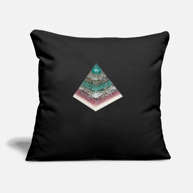 Pyramide de la créativité Coussin et housse de 45 x 45 cm