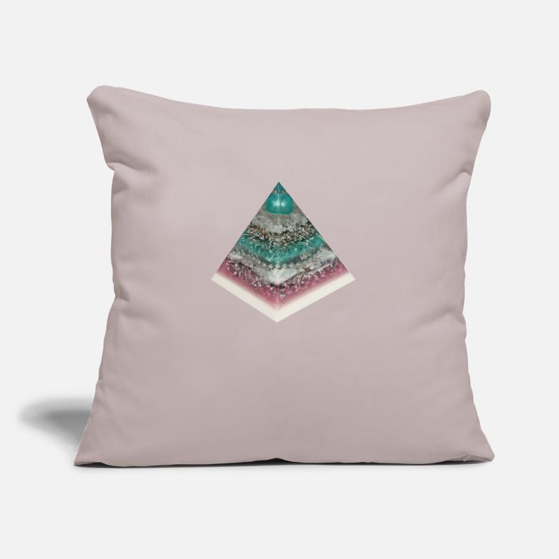 Creativity Pyramid Sofa pillow with filling 45cm x 45cm