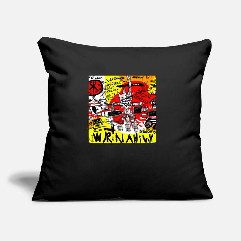 Warnanily Sofakissen mit Füllung 45 x 45 cm