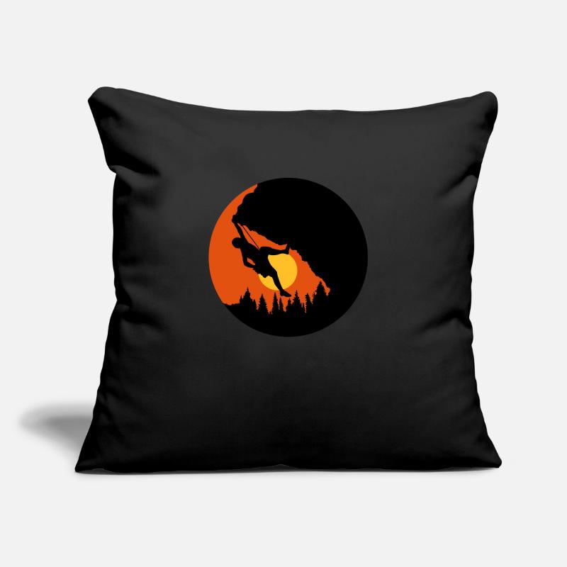 Sun Evening Climbing Silhouette Sofa pillow with filling 45cm x 45cm