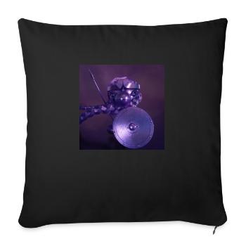 XList Metallic Freya Viking God Édition Spéciale - Coussin et housse de 45 x 45 cm - noir - Devant