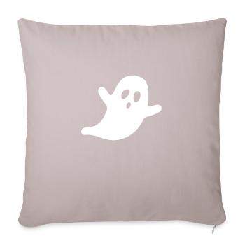 Ghost | Halloween T-Shirt - Sofa pillow with filling 45cm x 45cm - light taupe - Front