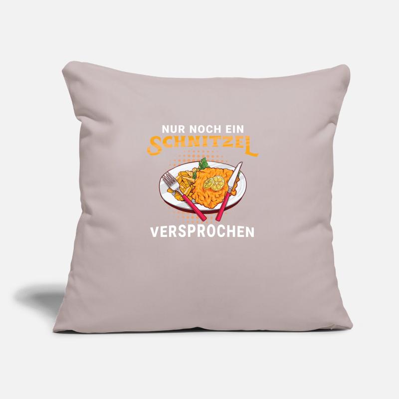 Nur noch ein Schnitzel versprochen Sofakissen mit Füllung 45 x 45 cm