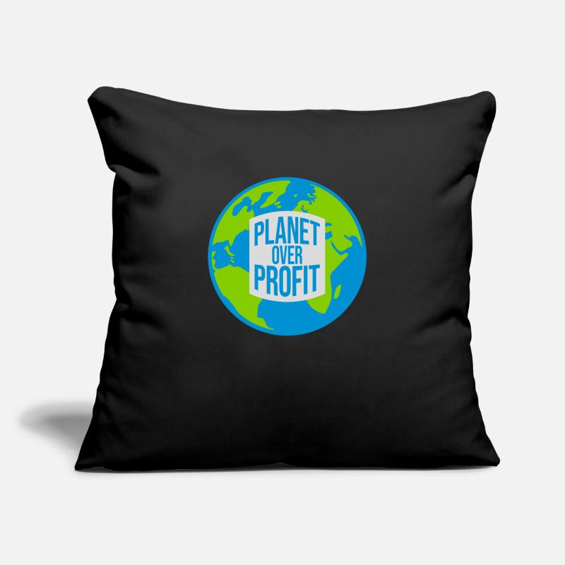 Planète sur le devis de profit Coussin et housse de 45 x 45 cm