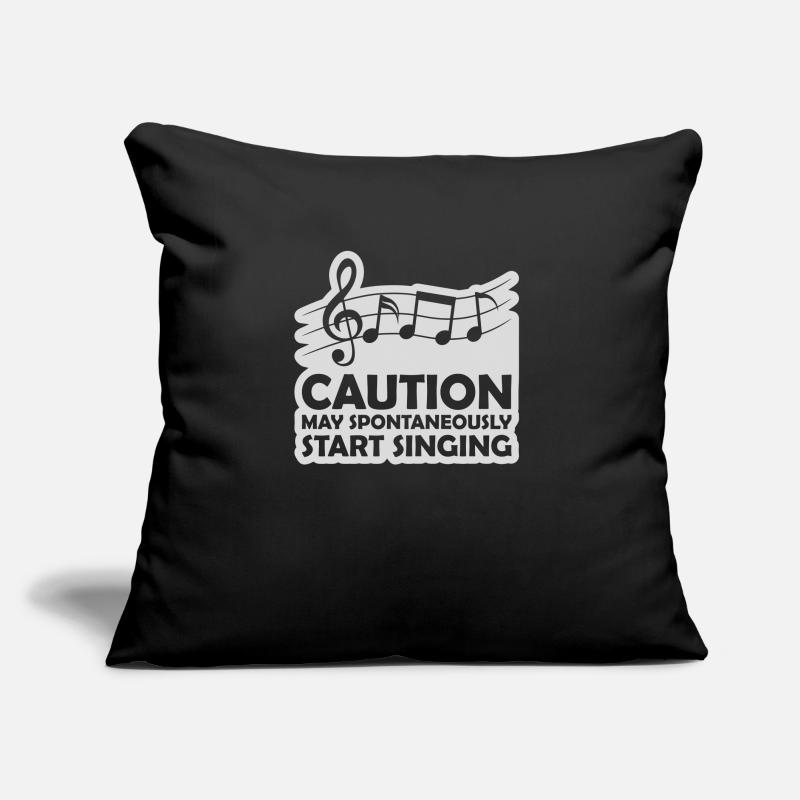 may spontaneously start singing Sofa pillow with filling 45cm x 45cm
