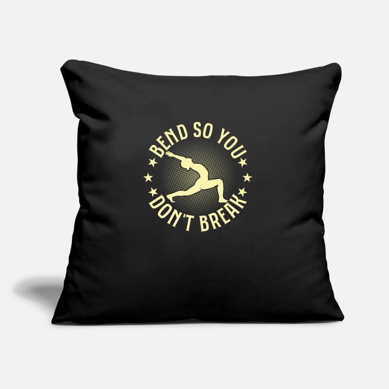 Bend So You Don't Break Pilates Exercise Sofa pillow with filling 45cm x 45cm