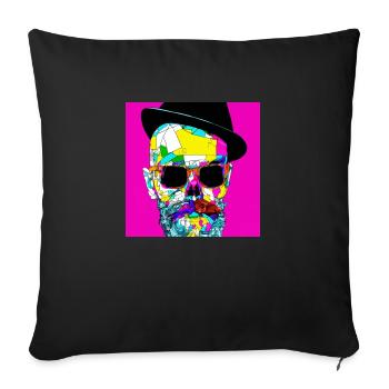 Heisenberg Mr White Bad Breaking - Sofakissen mit Füllung 45 x 45 cm - Schwarz - Vorne